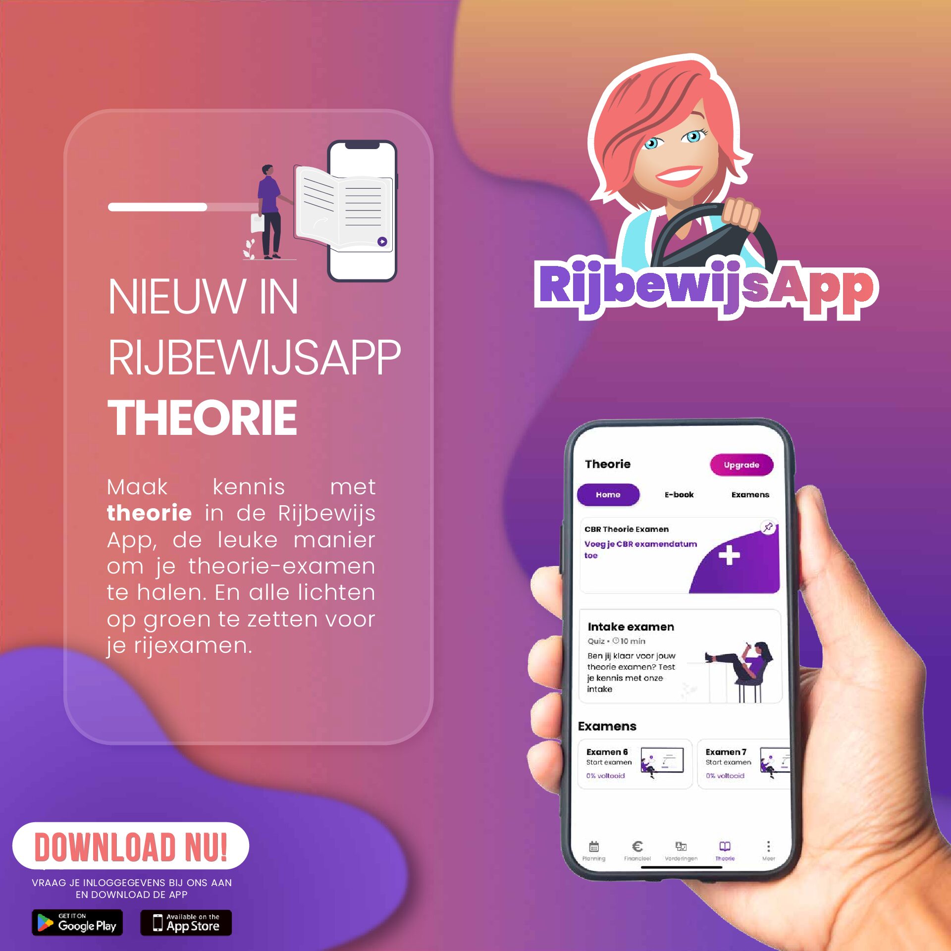 NIEUW: THEORIE LEREN VIA DE RIJBEWIJSAPP 🎓