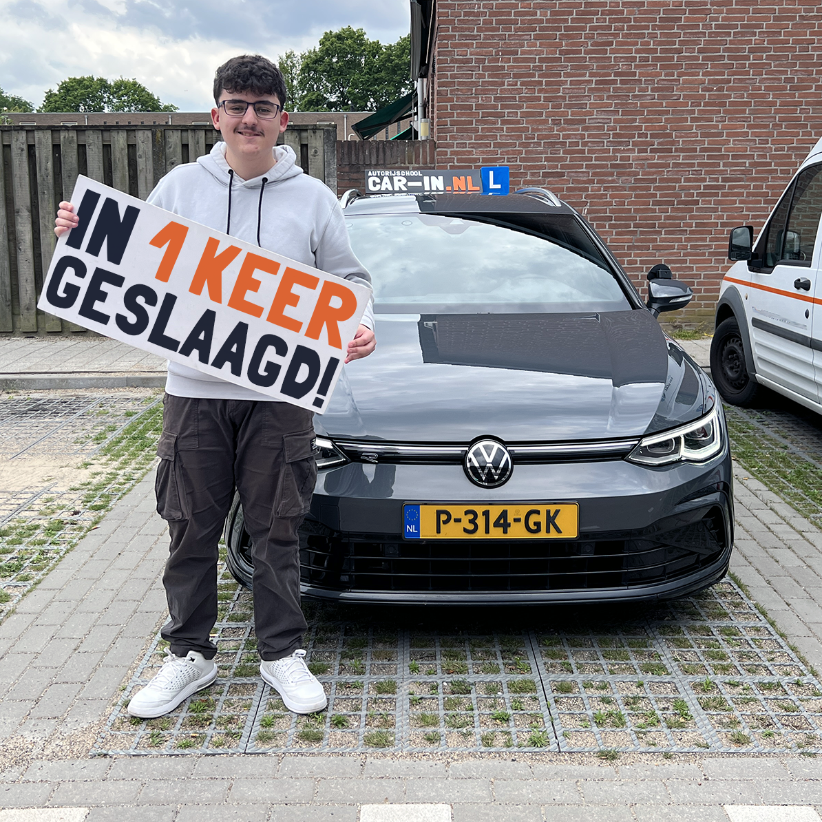 Sami Mhaourar geslaagd